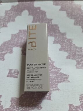 Bite Beauty Power Move Soft Matte Lipstick - Fig